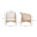 Kuna - Outdoor Lounge Chair - Beige - Moe's Home Collection - Lounge Chairs - Elite Enclave Home