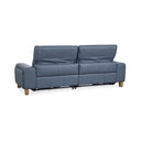 Alea - Leather Power Recliner Sofa - Smoke Blue - Classic Home - Reclining Sofas- Elite Enclave Home