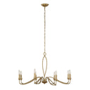 Corella - 8 Light Chandelier - Gold - Uttermost - Chandeliers- Elite Enclave Home