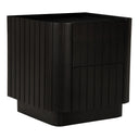 Povera - Nightstand - Black - Moe's Home Collection - Accent Nightstands - Elite Enclave Home