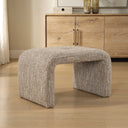 Leora - Upholstered Modern Small Bench - Brown - Uttermost - Upholstered Benches - Elite Enclave Home