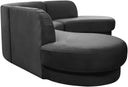 Rosa - Sectional - Meridian Furniture - Stationary Sectionals - Elite Enclave Home