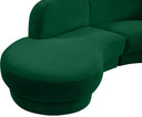 Rosa - Sectional - Meridian Furniture - Stationary Sectionals - Elite Enclave Home