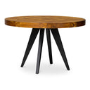Parq - Round Dining Table - Brown - Moe's Home Collection - Dining Tables - Elite Enclave Home