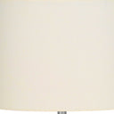 Novelty Table Lamp With Drum Shade - Cream - HomeRoots - Table Lamps - Elite Enclave Home