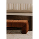 Verity - Bench - Warm Brown - Moe's Home Collection - Upholstered Benches - Elite Enclave Home