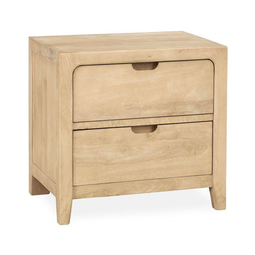 Laguna - 2 Drawer Nightstand - Natural Maple