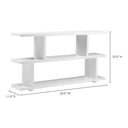 Miri - Small Shelf - White - Moe's Home Collection - Standard Bookcases - Elite Enclave Home