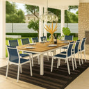 Nizuc - Outdoor Patio Extendable Dining Table - Meridian Furniture - Dining Tables- Elite Enclave Home