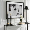 Eye Of The Beholder - Framed Print - White