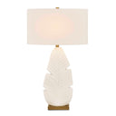 Palm Leaf - Table Lamp - White - Uttermost - Table Lamps - Elite Enclave Home
