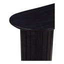 Povera - Acacia Wood Console Table - Black - Moe's Home Collection - Console Tables - Elite Enclave Home