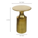Rassa - Accent Table - Dark Gray - Moe's Home Collection - Accent Tables - Elite Enclave Home