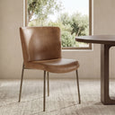 Early - Dining Chair Leather (Set of 2) - Tan - Moe's Home Collection - Chair Sets - Elite Enclave Home