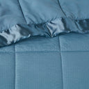 Cambria - King Premium Oversized Hypoallergenic Down Alternative Blanket With 3M Moisture Treatment - Slate Blue
