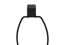 Metal Geometric USB Table Lamp With Beige Shade - Black - HomeRoots - Table Lamps - Elite Enclave Home