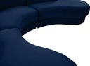 Rosa - Sectional - Meridian Furniture - Stationary Sectionals - Elite Enclave Home