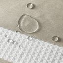 Spa Waffle - 72" x 78" Shower Curtain With 3M Treatment - Taupe - Madison Park - Shower Curtains - Elite Enclave Home