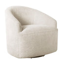 Bonn - Upholstered 360° Swivel Chair - Cream - INK+IVY - Swivel Chairs - Elite Enclave Home