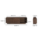Easton - Media Cabinet - Brown - Moe's Home Collection - Accent Cabinets - Elite Enclave Home