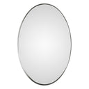 Pursley - Oval Mirror - Brushed Nickel