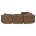 Matina - Classic L Modular Sectional - Taupe - Moe's Home Collection - Stationary Sectionals - Elite Enclave Home