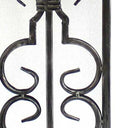 Industrial With Stacked Metal Pedestal Table Lamp - Gray