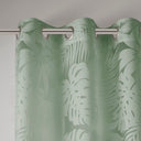 Leilani - Palm Leaf Burnout Window Sheer - Sage Green - Madison Park - Curtains & Drapes - Elite Enclave Home