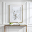 Pathos - Framed Abstract Print - Gold