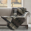 Winter Plains - Quilted Throw - Taupe - Woolrich - Throws - Elite Enclave Home