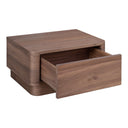Round Off - Nightstand - Dark Brown - Moe's Home Collection - Accent Nightstands - Elite Enclave Home