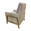 Luna - Recliner With Frame - Beige - Chapel Hill - Reclining Chairs - Elite Enclave Home