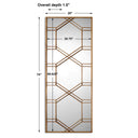 Kennis - Leaf Leaner Mirror - Gold
