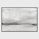 Hush - 60" x 40" Painting Art by Buddy Whitlock - Pearl Silver