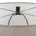 Barat - Ceramic Table Lamp - White - Uttermost - Table Lamps - Elite Enclave Home