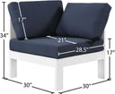 Nizuc - Outdoor Corner Chair - Meridian Furniture - Corners- Elite Enclave Home