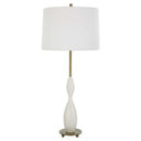 Annora - Glossy Table Lamp - White