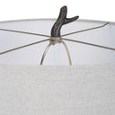 Spruce - Rustic Floor Lamp - Black