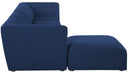 Miramar - 5 Piece Modular Sectional - Meridian Furniture - Stationary Sectionals - Elite Enclave Home