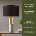 Fulton - Table Lamp - Gold / Black - INK+IVY - Table Lamps - Elite Enclave Home