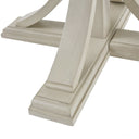 Helena - Round Dining Table - Antique Cream - Madison Park Signature - Dining Tables - Elite Enclave Home