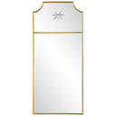 Caddington - Tall Mirror - Brass