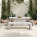 Lyon - Outdoor Stool - White - Moe's Home Collection - Bar Height (28" - 30") - Elite Enclave Home