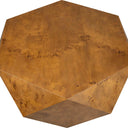 Hughes - Geometric Coffee Table - Dark Brown - Uttermost - Coffee Tables- Elite Enclave Home