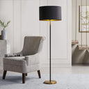 Hunts - Floor Lamp - Gold / Black - INK+IVY - Floor Lamps - Elite Enclave Home