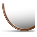 Alcott - Accent Oval Mirror - Dark Brown - Moe's Home Collection - Accent Mirrors - Elite Enclave Home