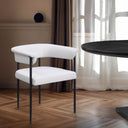 Malin - Linen Dining Chair (Set of 2) - Meridian Furniture - Chair Sets - Elite Enclave Home