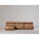Ramsay - Leather Chaise - Tan - Moe's Home Collection - Chaises - Elite Enclave Home