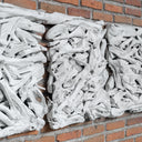 Rio - Coastal Wood Wall Decor - White