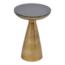 Font - Side Table - Brass - Moe's Home Collection - Side Tables - Elite Enclave Home